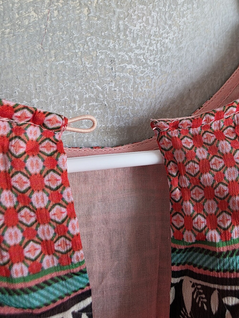 Anthropologie Bhanuni by Jyoti Alessandra Boho Maxi Dress Patchwork Print Sz 2 - Picture 10 of 15